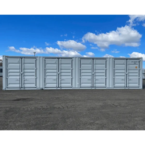 40ft High Cube Container with 4 Side Doors