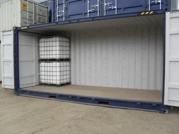 713-20ft-high-cube-ibc-doors-open-angle.jpg 20FT HI CUBE CONTAINER (9′ 6″ HIGH) SUITABLE FOR IBC STORAGE